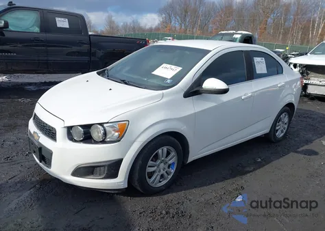 2016 Chevrolet Sonic Lt Auto из США, поврежденный, VIN 1G1JC5SG6G4118424